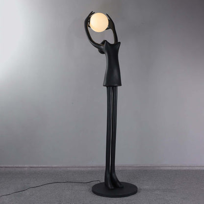 Zuneta Sculptural Floor Lamp