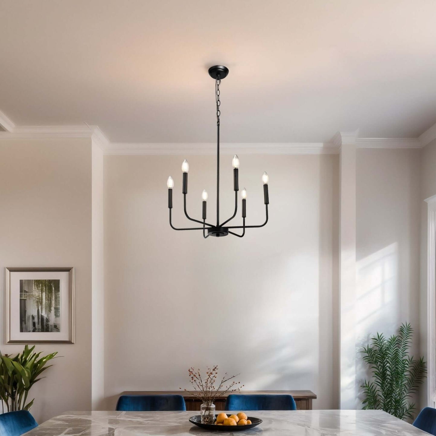 Zyro Fane Chandelier