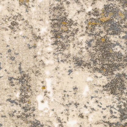 Alabaster Abstract Thick Luxe Rug