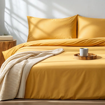 Copper Infused Bamboo Sheet Set | Cooling Comfort