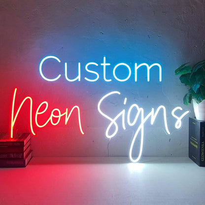 Custom LED Neon Signs – Personalized Name & Logo Signs