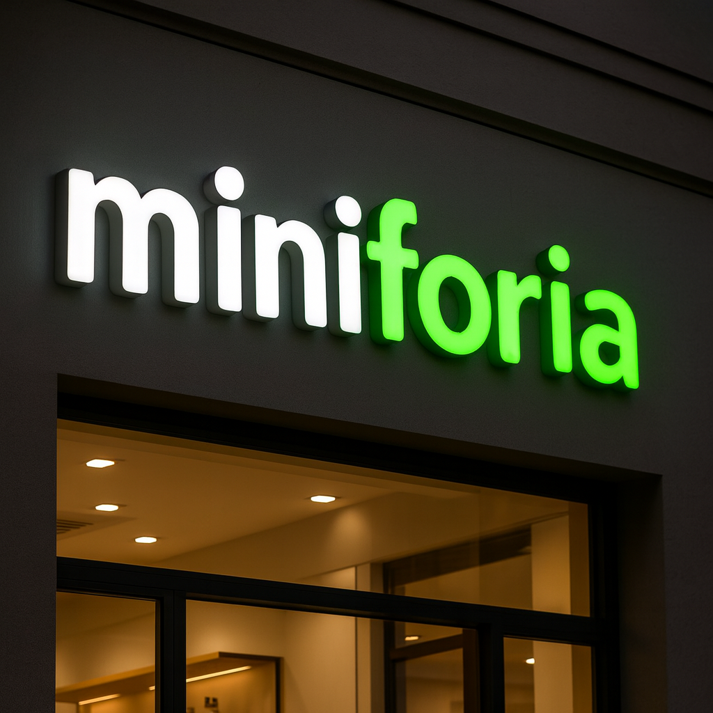 Front Lit LED Channel Letters – Custom 3D Business Sign for Storefront