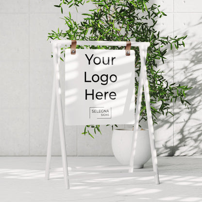 A-Frame Sidewalk Sign – Custom Outdoor Business Sign