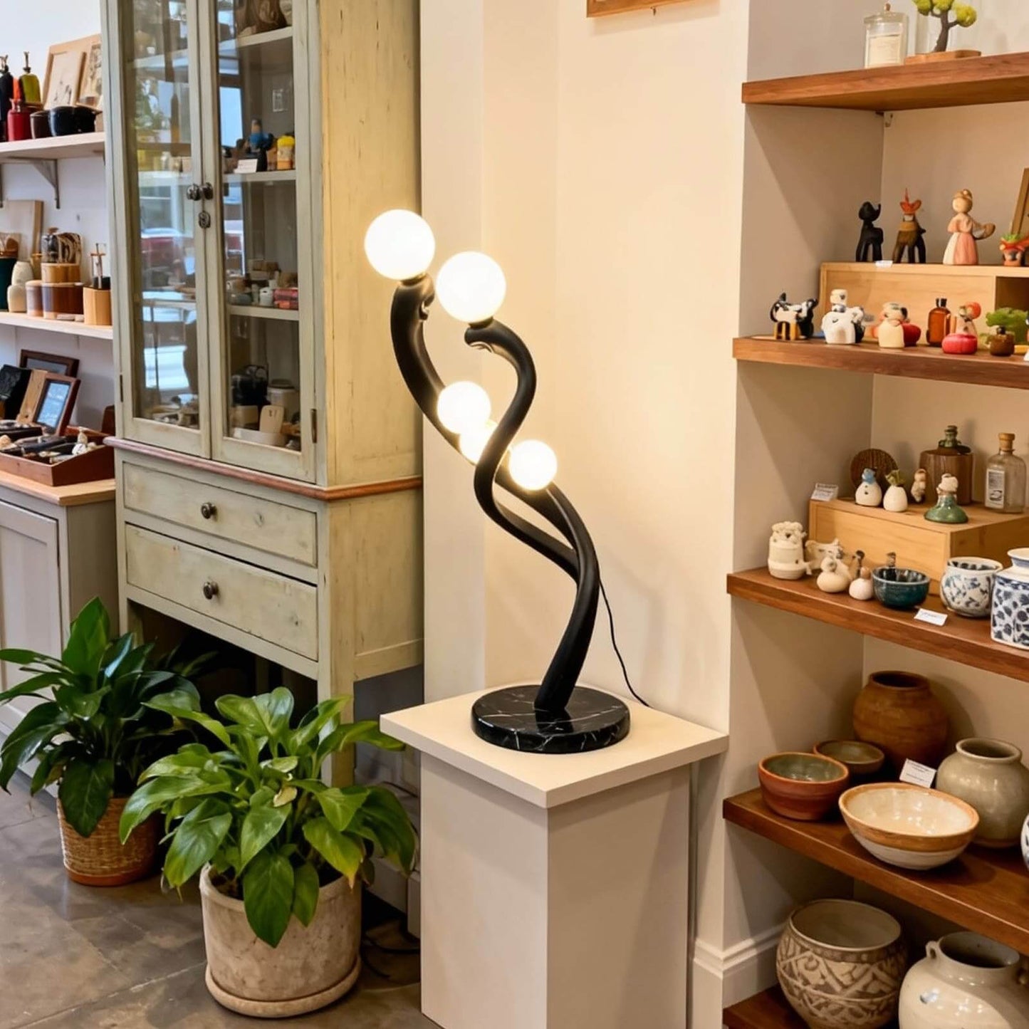 Elunza Sculpture Table Lamp