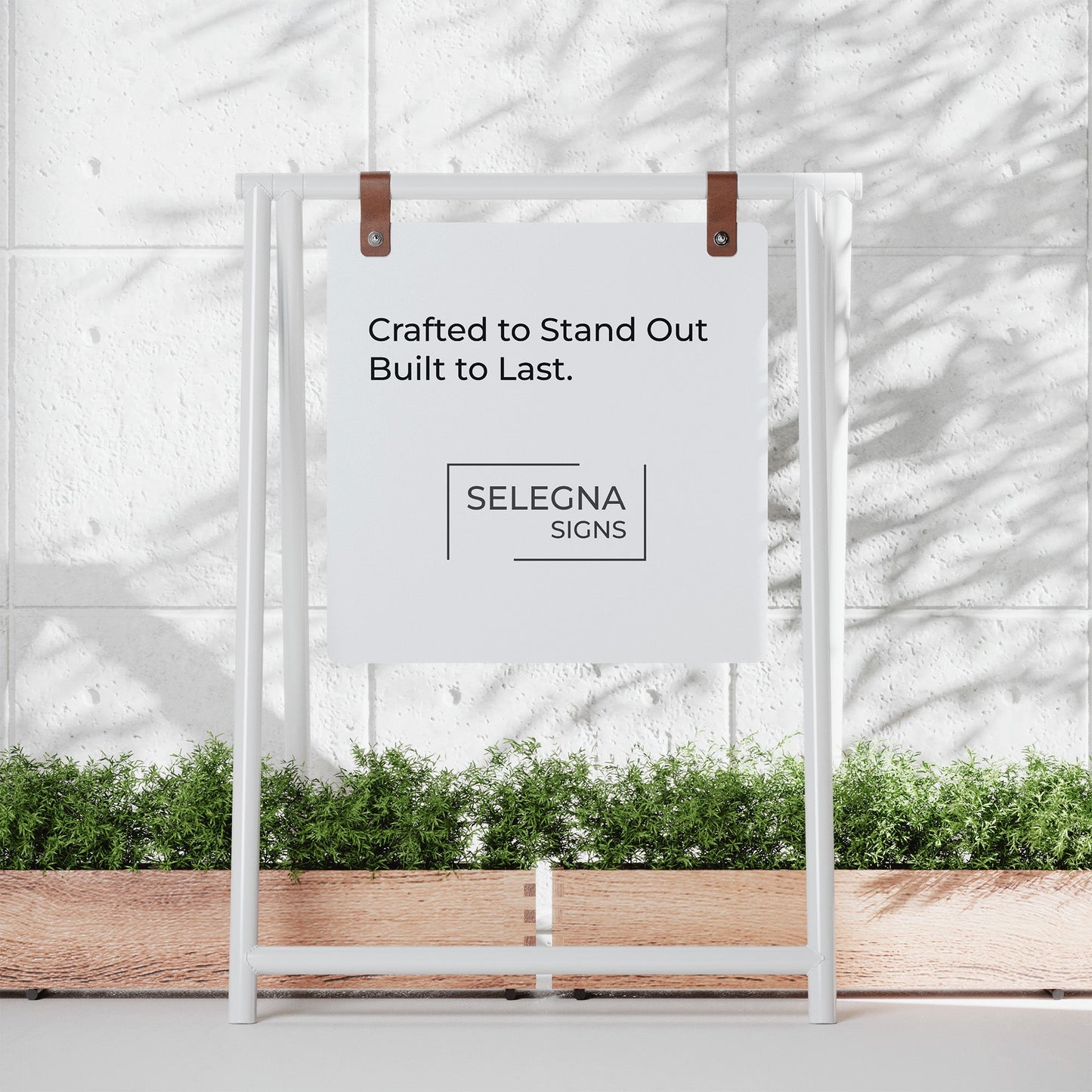 A-Frame Sidewalk Sign – Custom Outdoor Business Sign