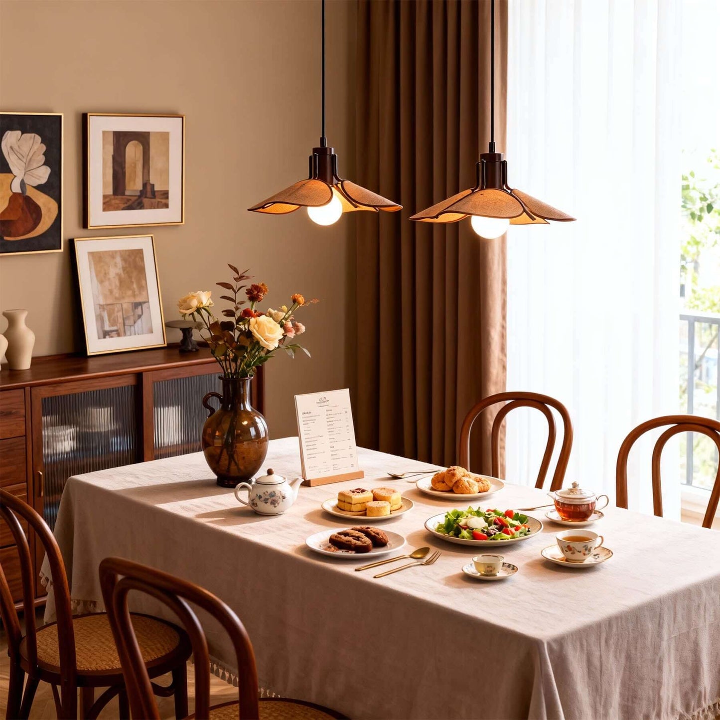 Givora Fabric Pendant Light