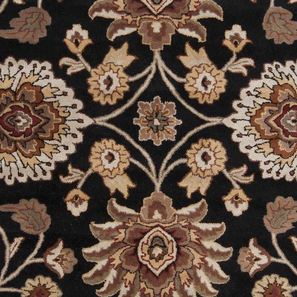 Conesus 1053 Hand Tufted Black Wool Rug