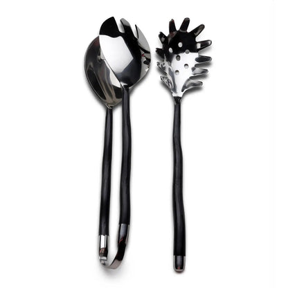 Tedpole Pasta Server & Spaghetti Tong Set