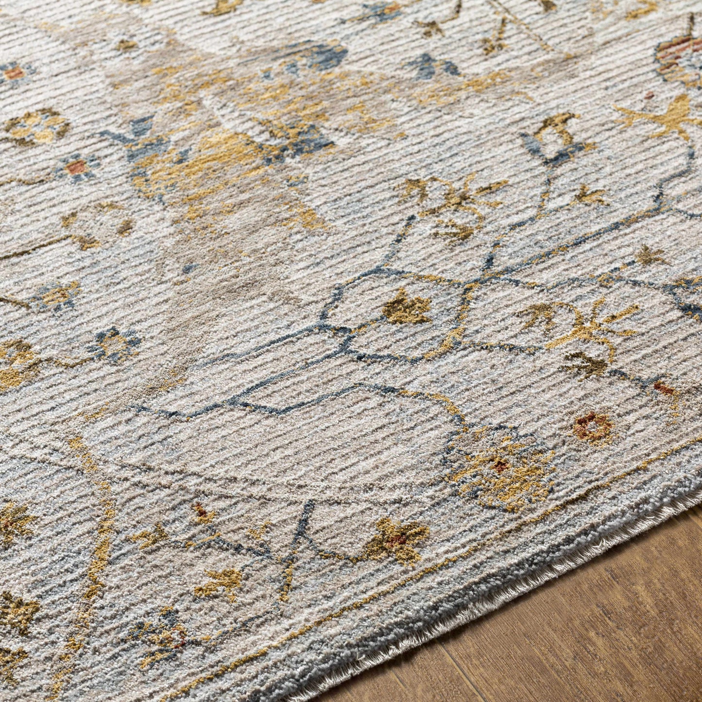 Kabungahan Oushak Style Floral Rug