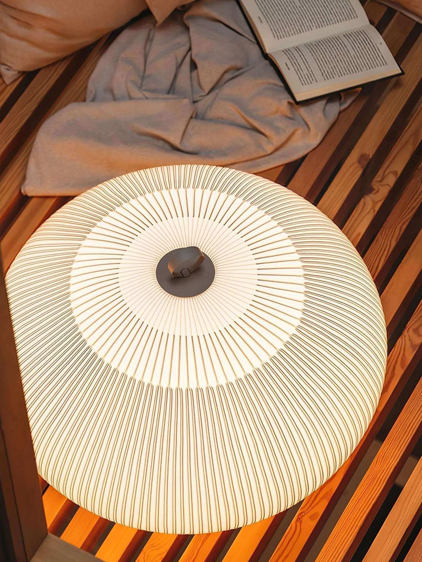 Knit Lantern Table Lamp