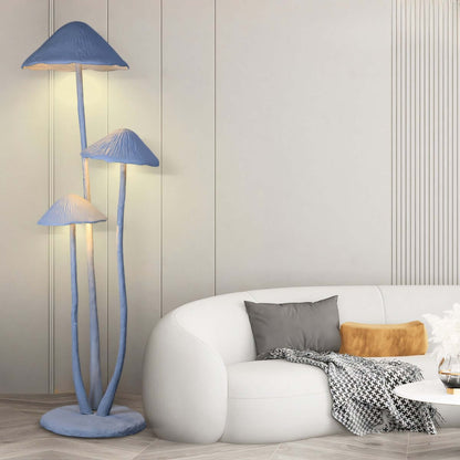 Mushroom Sculpture Floor Lamp