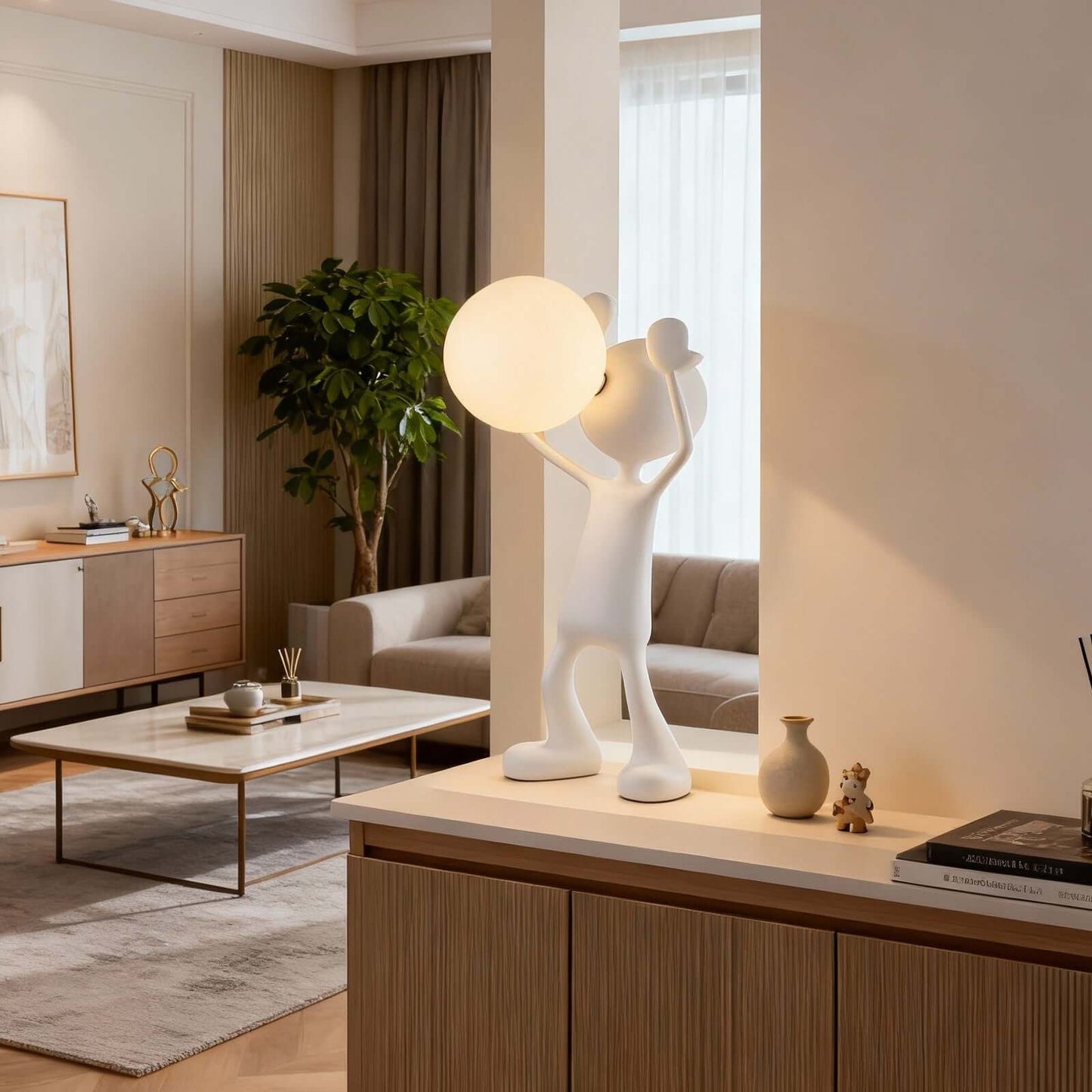 Nuvako Sculpture Table Lamp