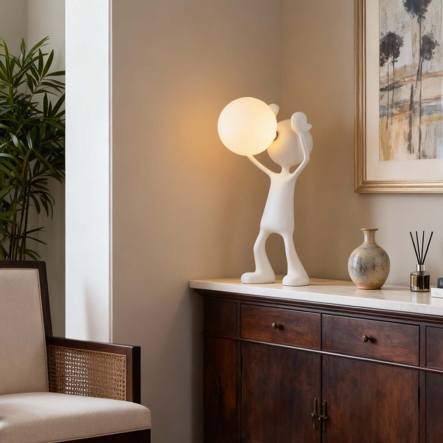 Nuvako Sculpture Table Lamp