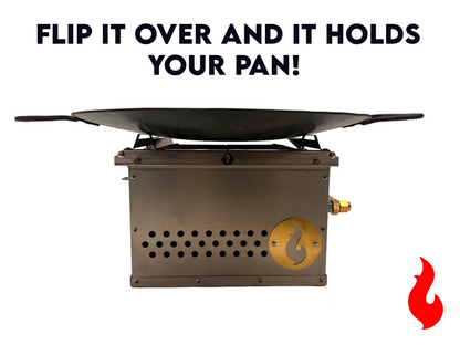 Over Under Grill Thingy: Stand and Grill In One!