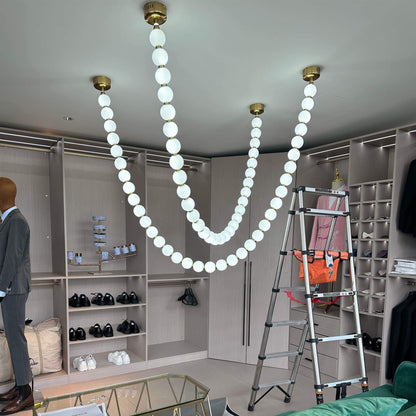Pearl Necklace Combination Chandelier