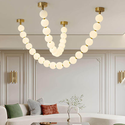 Pearl Necklace Combination Chandelier