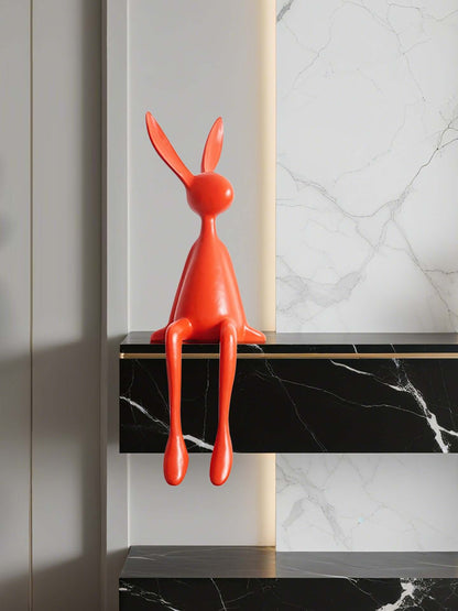 Rabbit Resin Sculpture