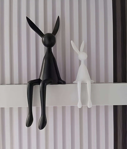 Rabbit Resin Sculpture