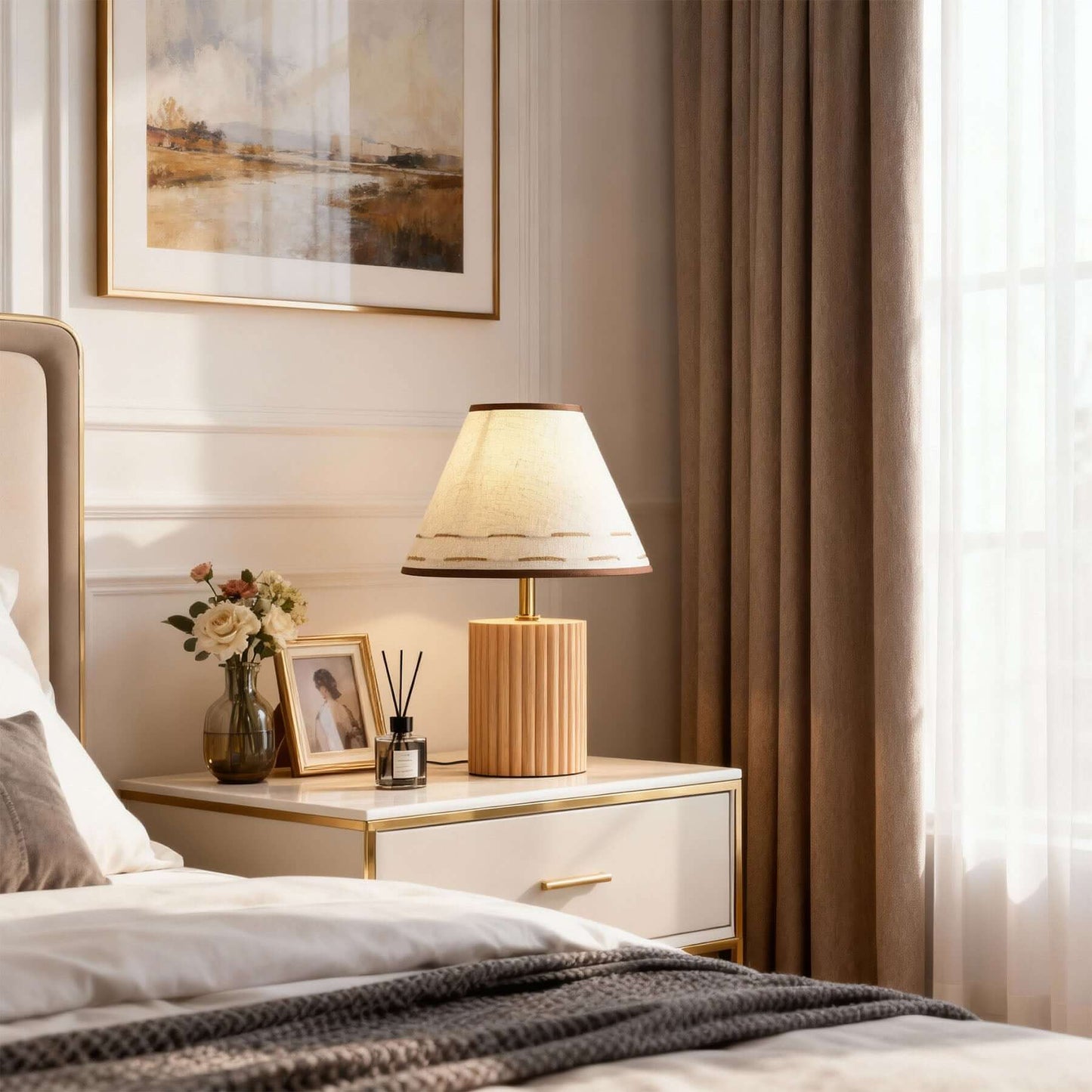 Teyno Fabric Table Lamp