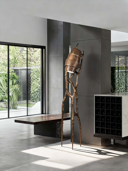 Teyra Sculpture Floor Lamp