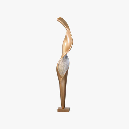 Torch Sculpture Floor Lamp