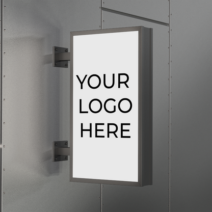 Rectangular LED Light Box – Illuminated Business Sign