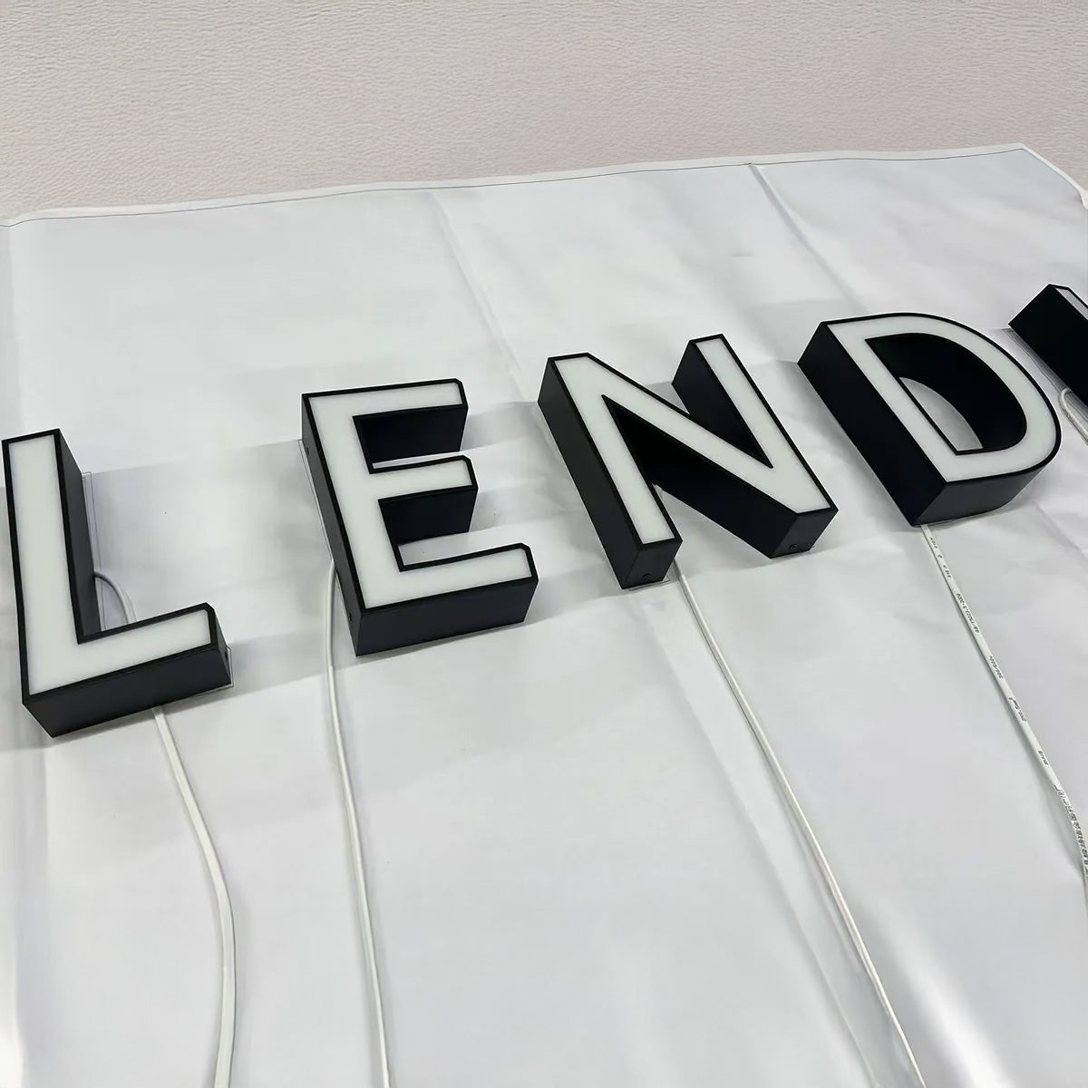 Front Lit LED Channel Letters – Custom 3D Business Sign for Storefront