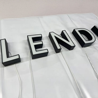 Front Lit LED Channel Letters – Custom 3D Business Sign for Storefront