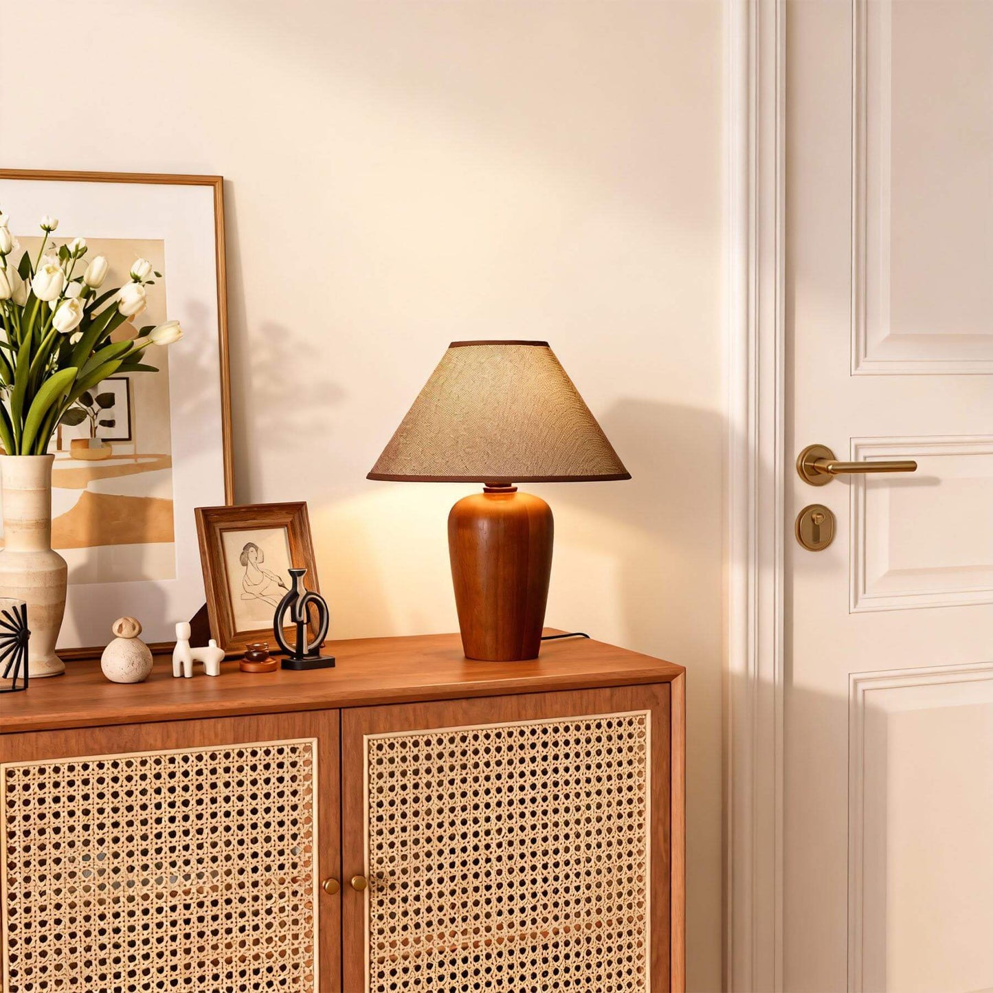 Zalvi Fabric Table Lamp