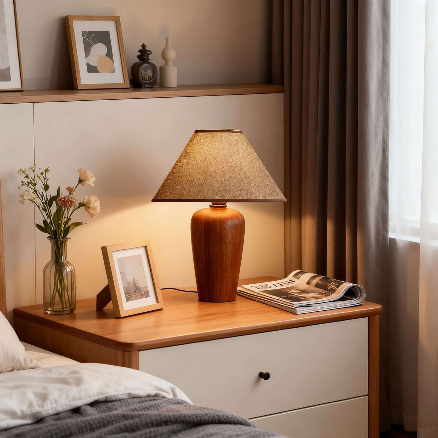 Zalvi Fabric Table Lamp